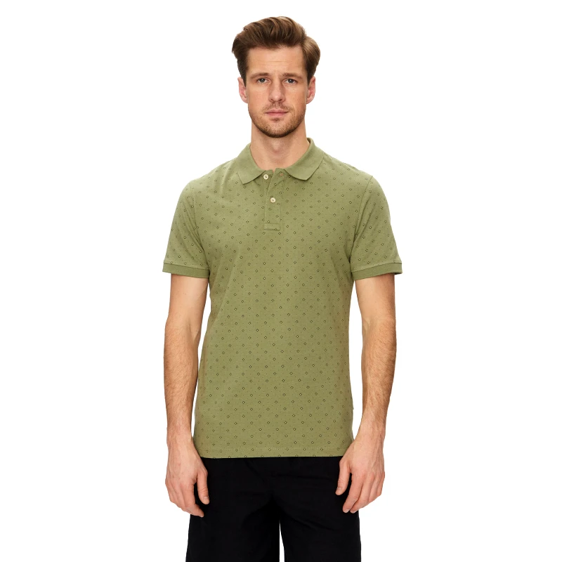 Blend Blend Polo 20718261 Πράσινο Regular Fit