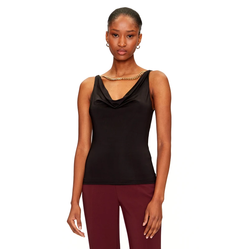 Marciano Guess Marciano Guess Τοπ 5GGP07 6259A Μαύρο Regular Fit