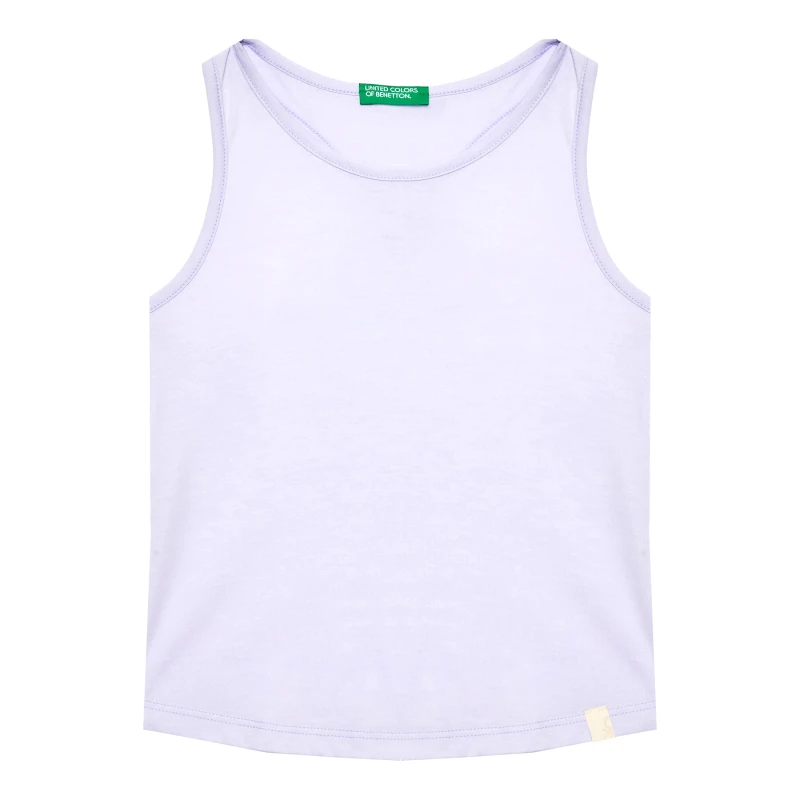 United Colors Of Benetton United Colors Of Benetton Τοπ 37YKGH00F Μωβ Regular Fit