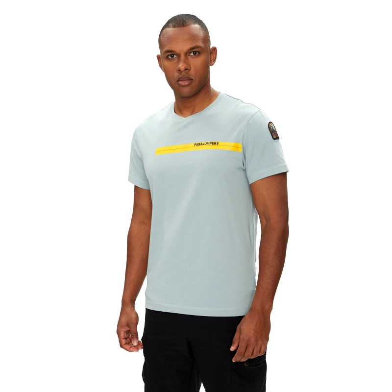 Parajumpers Parajumpers T-Shirt Tape 25SMPMTSIT01 Μπλε Regular Fit