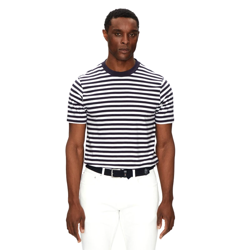 Hechter Paris Hechter Paris T-Shirt 75015 151923 Σκούρο μπλε Regular Fit