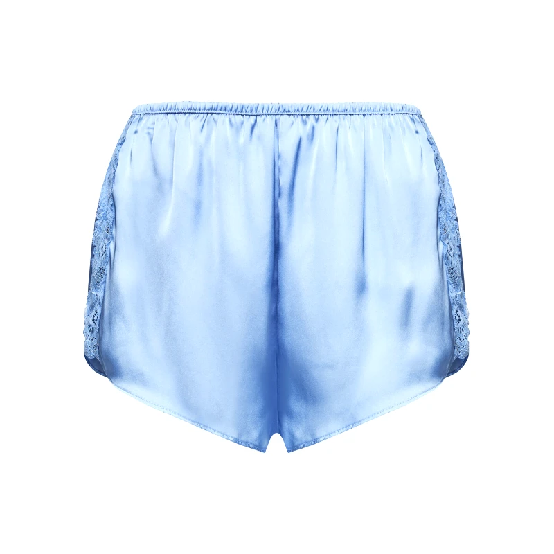 Hunkemöller Hunkemöller Σορτς πιτζάμας Satin 204994 Μπλε Regular Fit