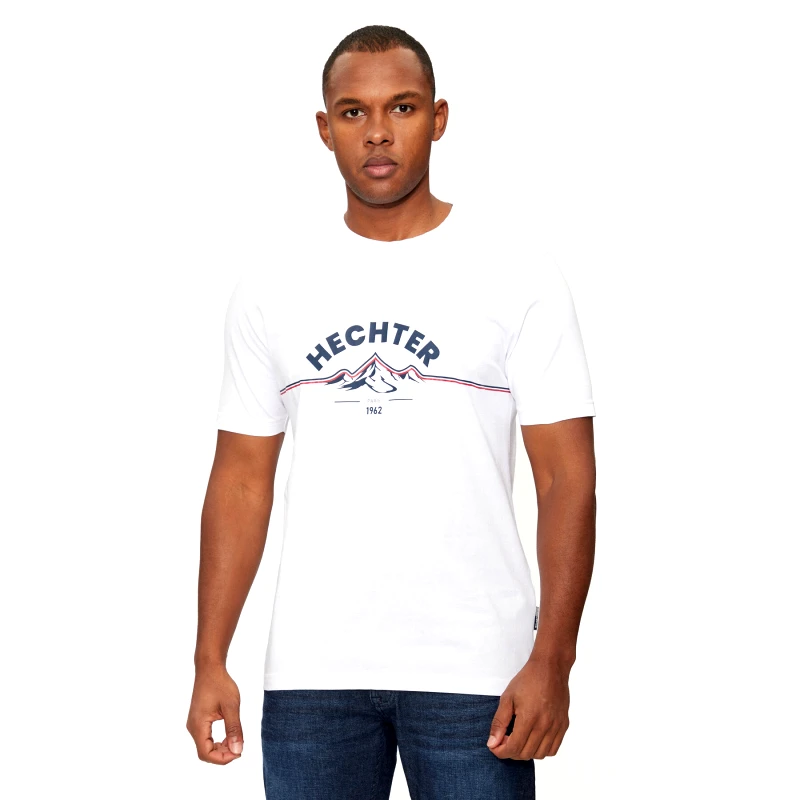 Hechter Paris Hechter Paris T-Shirt 75014 142919 Λευκό Regular Fit