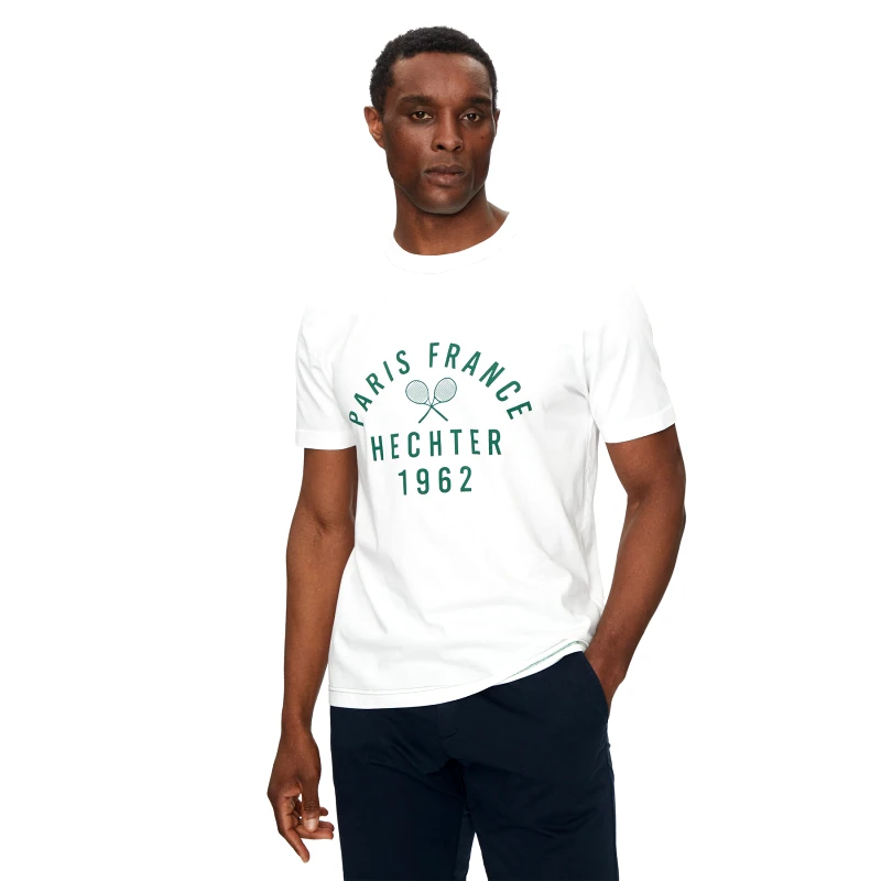 Hechter Paris Hechter Paris T-Shirt 75014 151919 Λευκό Regular Fit