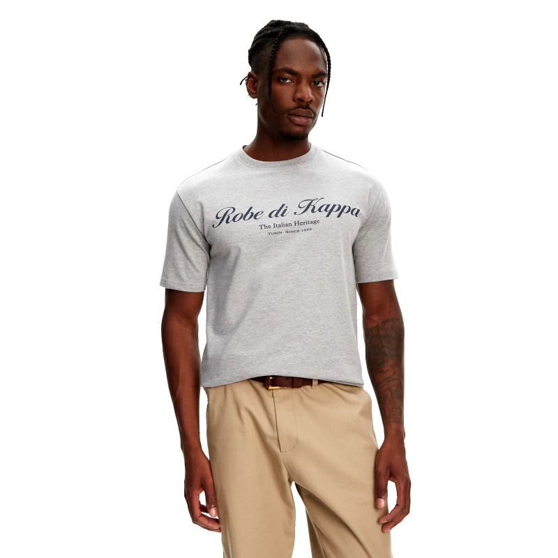 Robe di Kappa Robe di Kappa T-Shirt Robe Giovani Tozeur 61151CW Γκρι Regular Fit
