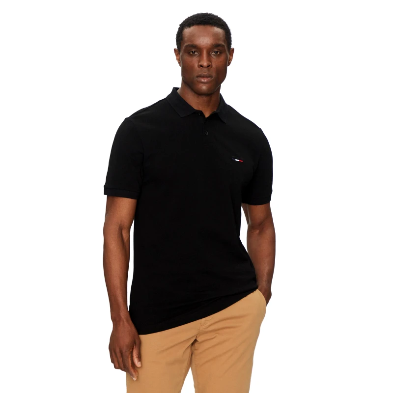 Hechter Paris Hechter Paris Polo Pique H-Eco 74004 151902 Μαύρο Regular Fit