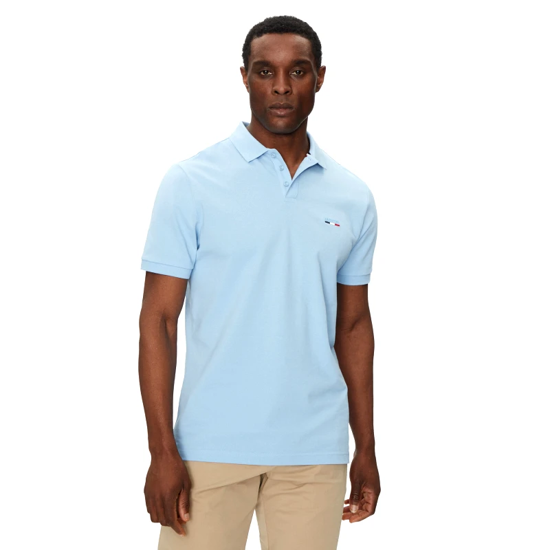 Hechter Paris Hechter Paris Polo Pique H-Eco 74004 151902 Γαλάζιο Regular Fit