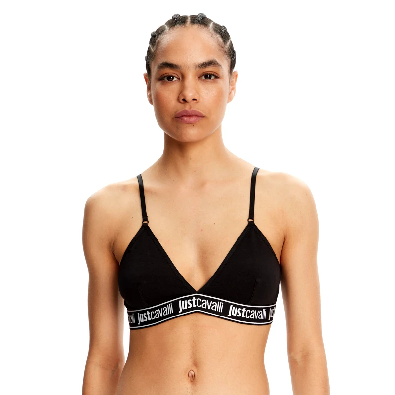 Just Cavalli Just Cavalli Σουτιέν Bralette 78PAJU03 CJUT2 Μαύρο