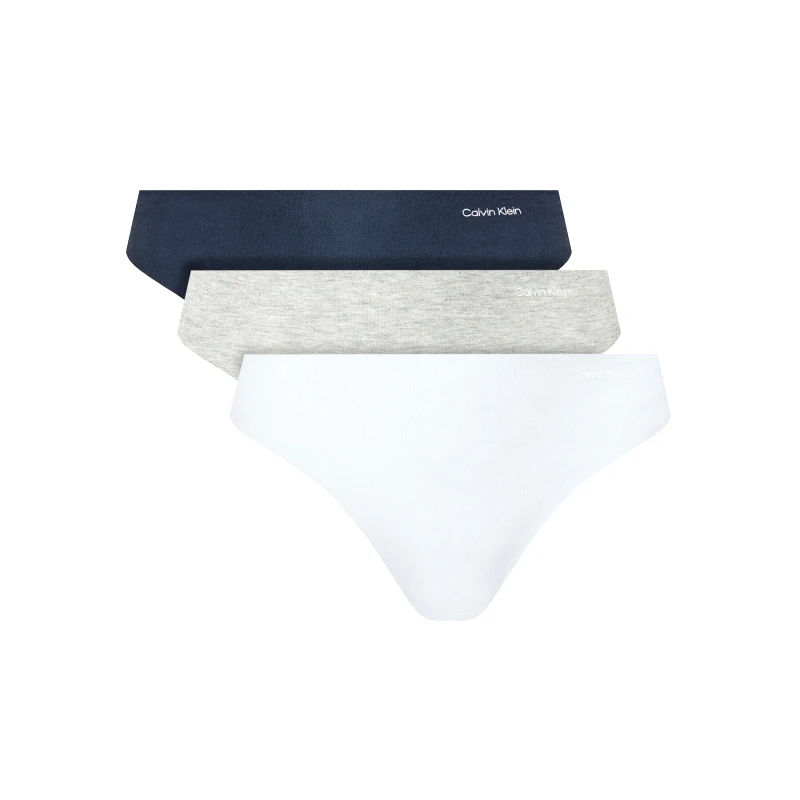 Calvin Klein Underwear Calvin Klein Underwear Σετ 3 τεμάχια στρίνγκ Thong 3Pk 000QD5219E Έγχρωμο