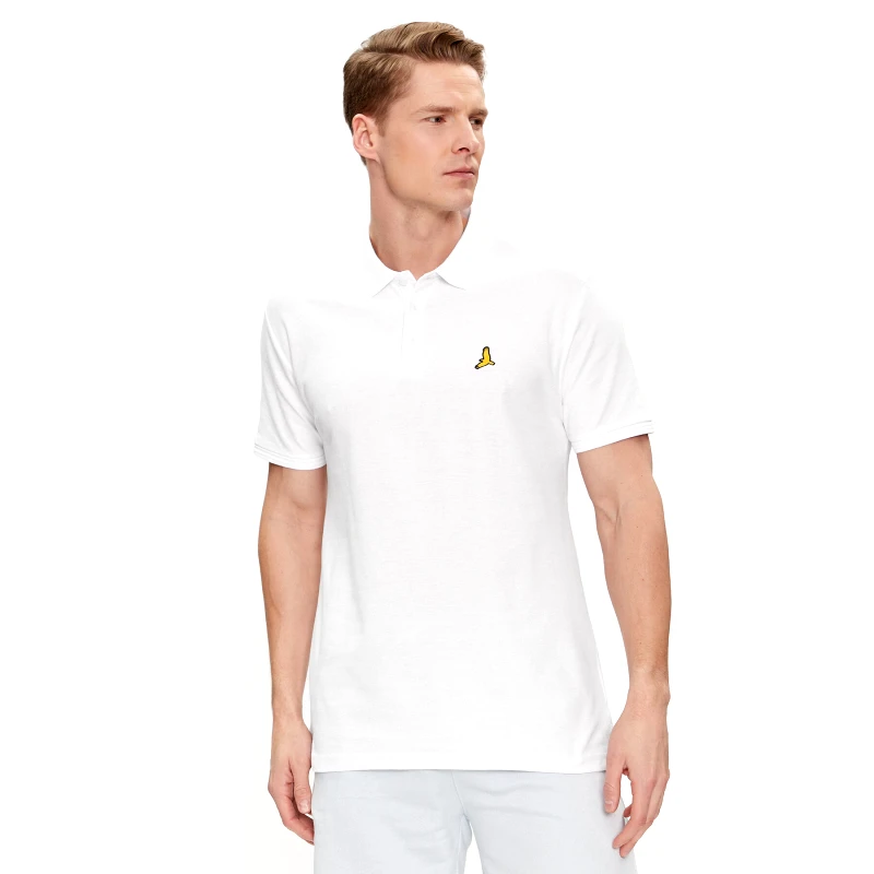 Brave Soul Brave Soul Polo MPS-149IMAIB Λευκό Straight Fit