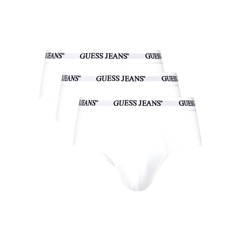 Guess Jeans Guess Jeans Σετ σλιπ M4BZ43 K6YW1 Λευκό