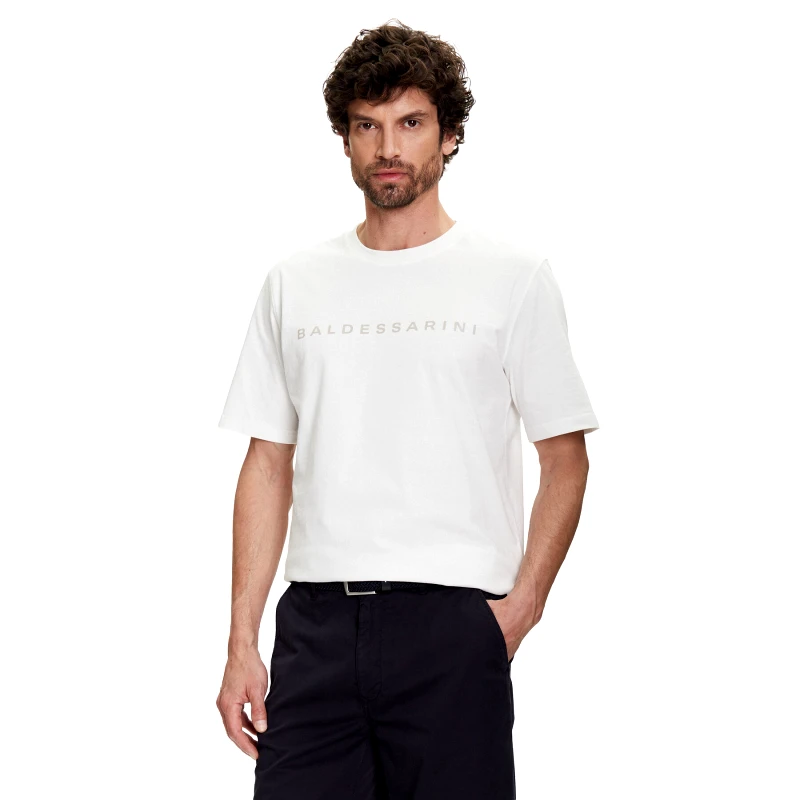 Baldessarini Baldessarini T-Shirt B4 20082.5293 Λευκό Regular Fit