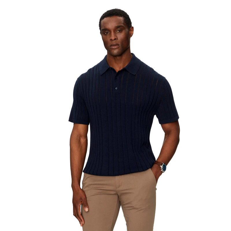 MICHAEL Michael Kors MICHAEL Michael Kors Polo CS560FG469 Σκούρο μπλε