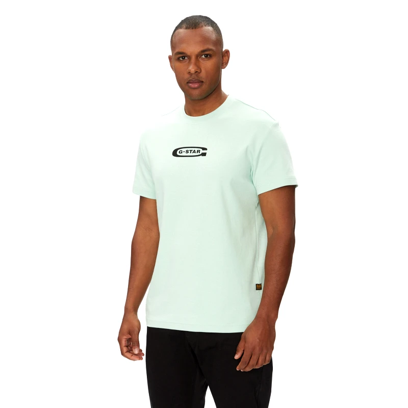 G-Star Raw G-Star Raw T-Shirt Old Skool D25967-C812 Πράσινο Regular Fit