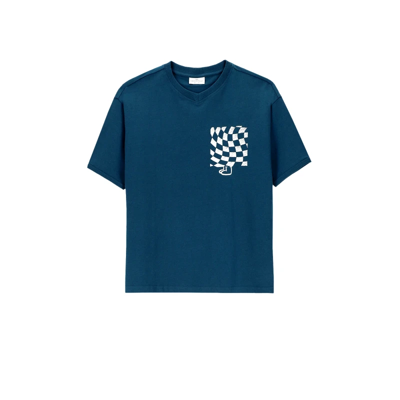 Coccodrillo Coccodrillo T-Shirt ZC4143204ABJ Σκούρο μπλε Regular Fit