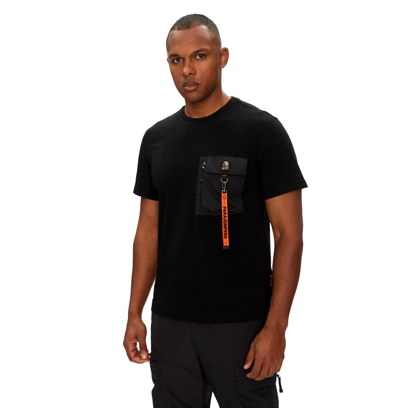Parajumpers Parajumpers T-Shirt Mojave 25SMPMTSRE07 Μαύρο Regular Fit
