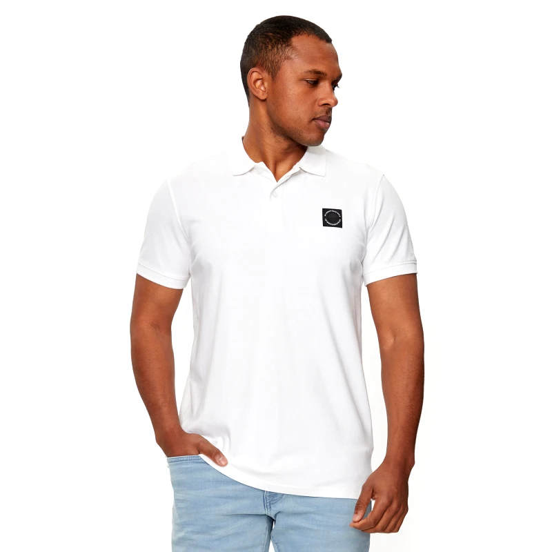 Petrol Industries Petrol Industries Polo M-1040-POL945 Λευκό Slim Fit