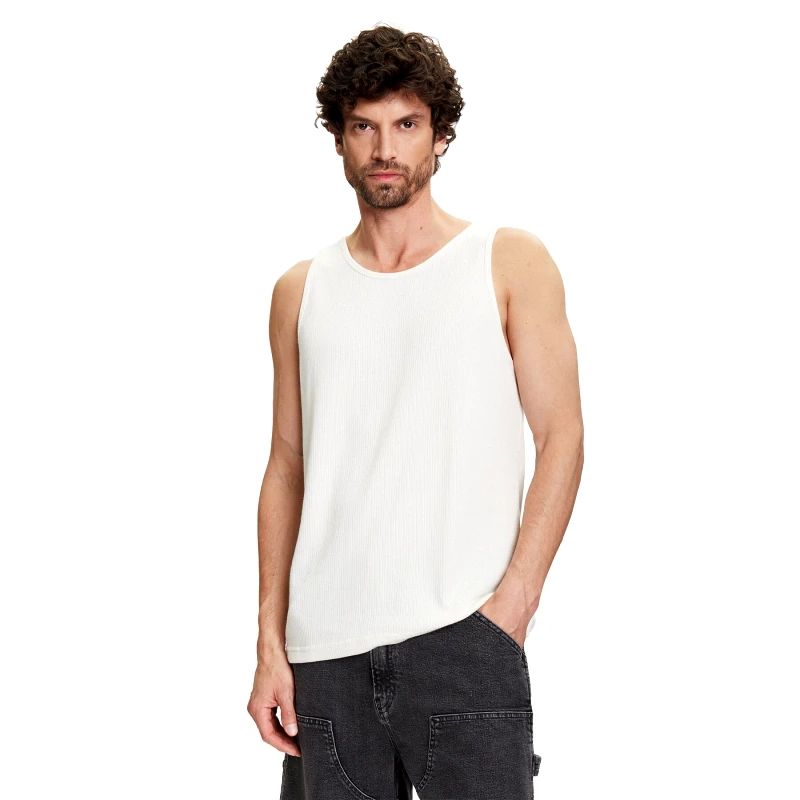 Gap Gap Tank top 768254-00 Εκρού Regular Fit