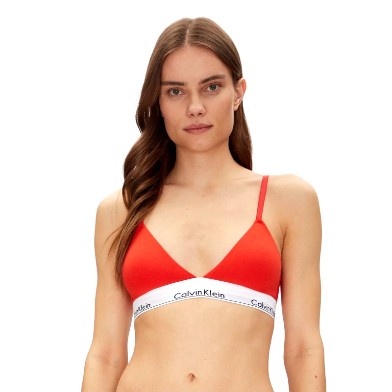 Calvin Klein Underwear Calvin Klein Underwear Σουτιέν Bralette Lightly Lined Triangle 000QF5650E Κόκκινο