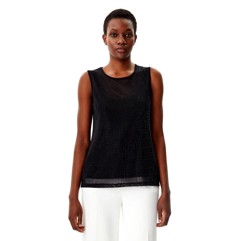 LOLA CASADEMUNT LOLA CASADEMUNT Τοπ LS2515046 Γκρι Regular Fit