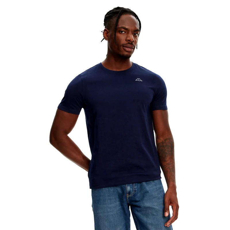 Robe di Kappa Robe di Kappa T-Shirt Luc 611187W Σκούρο μπλε Regular Fit