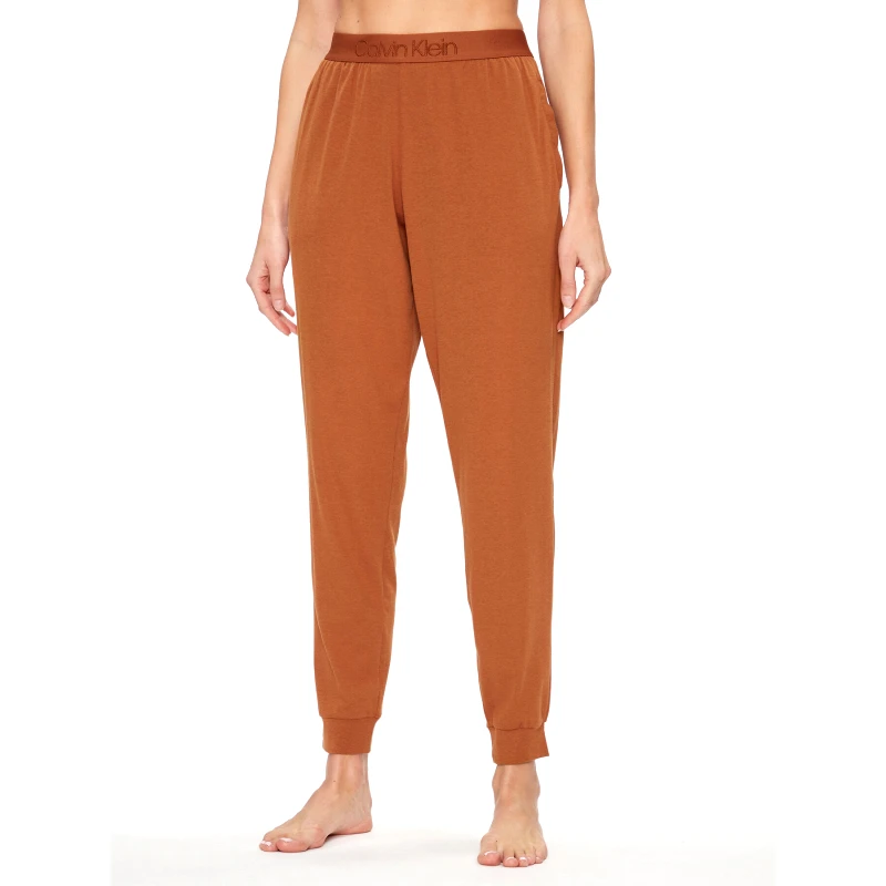 Calvin Klein Underwear Calvin Klein Underwear Παντελόνι πιτζάμας 000QS7004E Καφέ Regular Fit