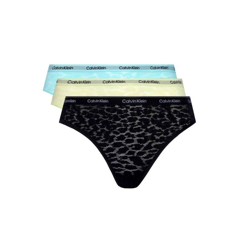 Calvin Klein Underwear Calvin Klein Underwear Σετ 3 τεμάχια σλιπ brazil 000QD5225E Έγχρωμο