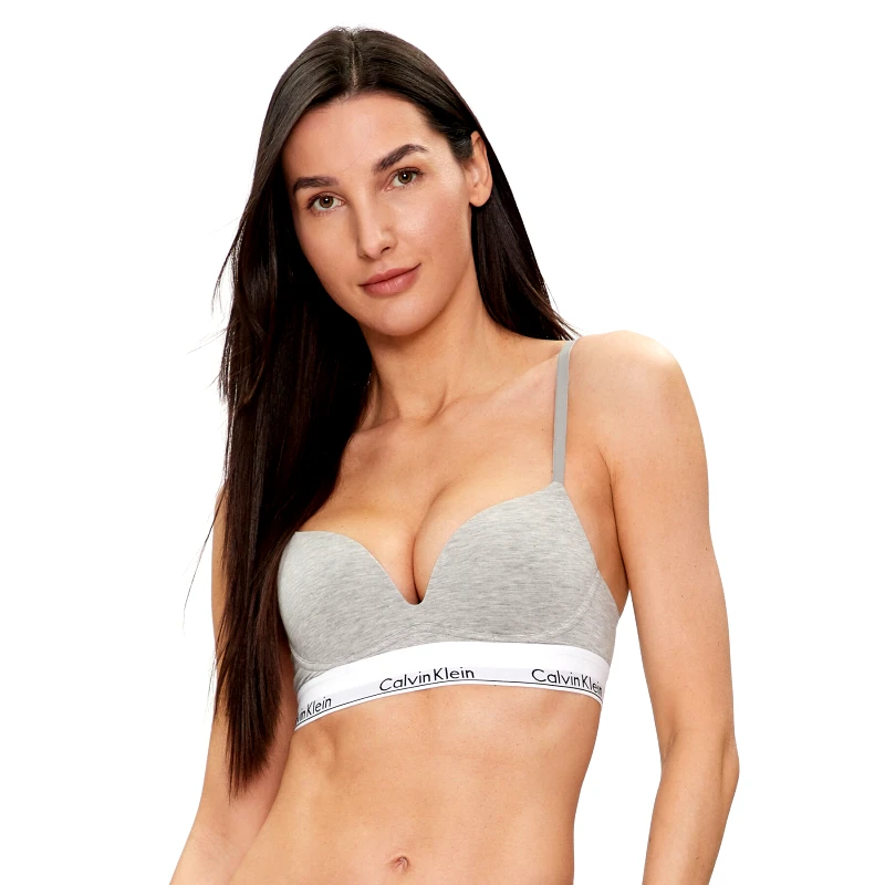 Calvin Klein Underwear Calvin Klein Underwear Σουτιέν Push-up 000QF7623E Γκρι