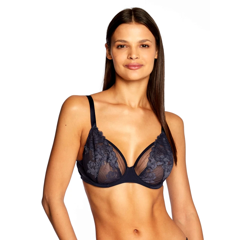 Maison Lejaby Maison Lejaby Σουτιέν με μπανέλα 220537 Σκούρο μπλε