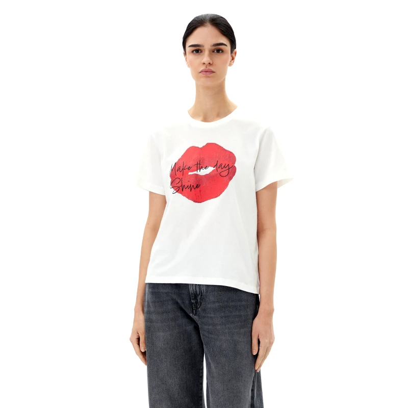 JDY JDY T-Shirt Daisy 15348400 Λευκό Regular Fit