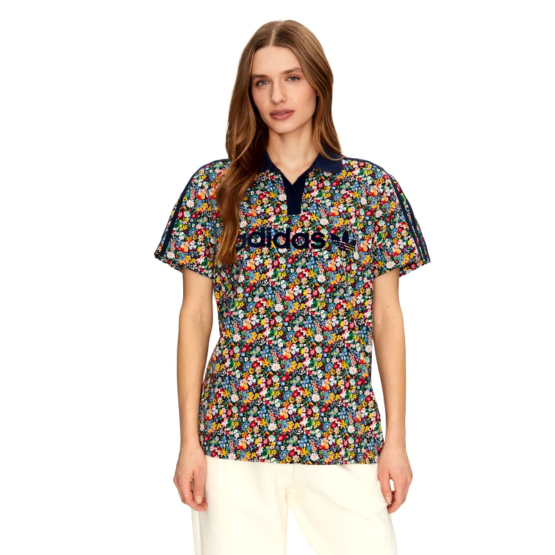 adidas adidas Polo Liberty London Football JC7786 Έγχρωμο Loose Fit