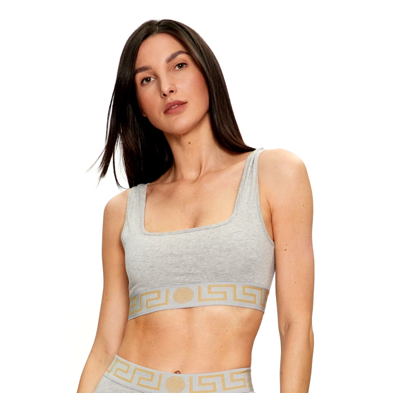 Versace Versace Σουτιέν τοπ 1013323 Γκρι