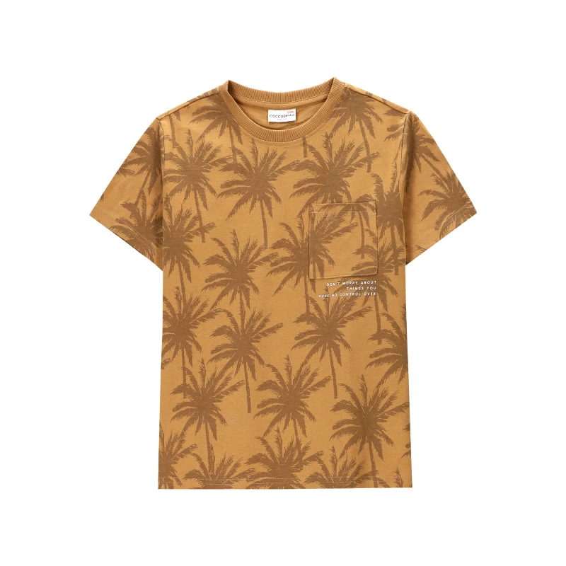 Coccodrillo Coccodrillo T-Shirt WC4143203NWJ Μπεζ Regular Fit