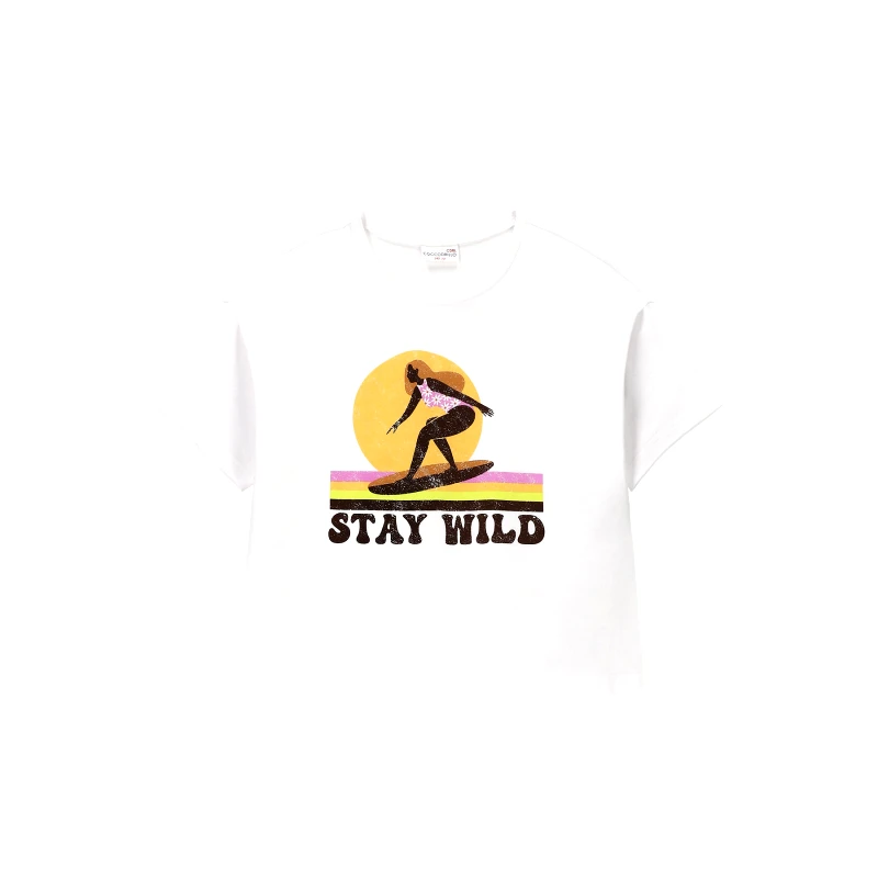 Coccodrillo Coccodrillo T-Shirt WC4143202HGJ Λευκό Relaxed Fit