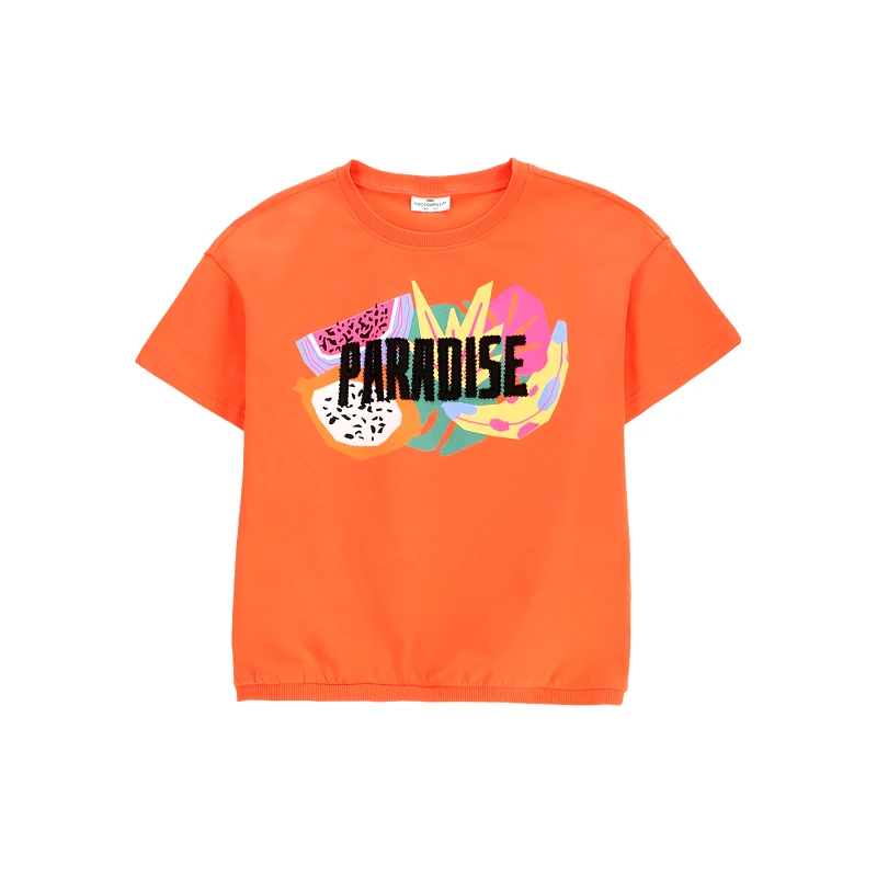 Coccodrillo Coccodrillo T-Shirt WC5143202TGJ Πορτοκαλί Regular Fit