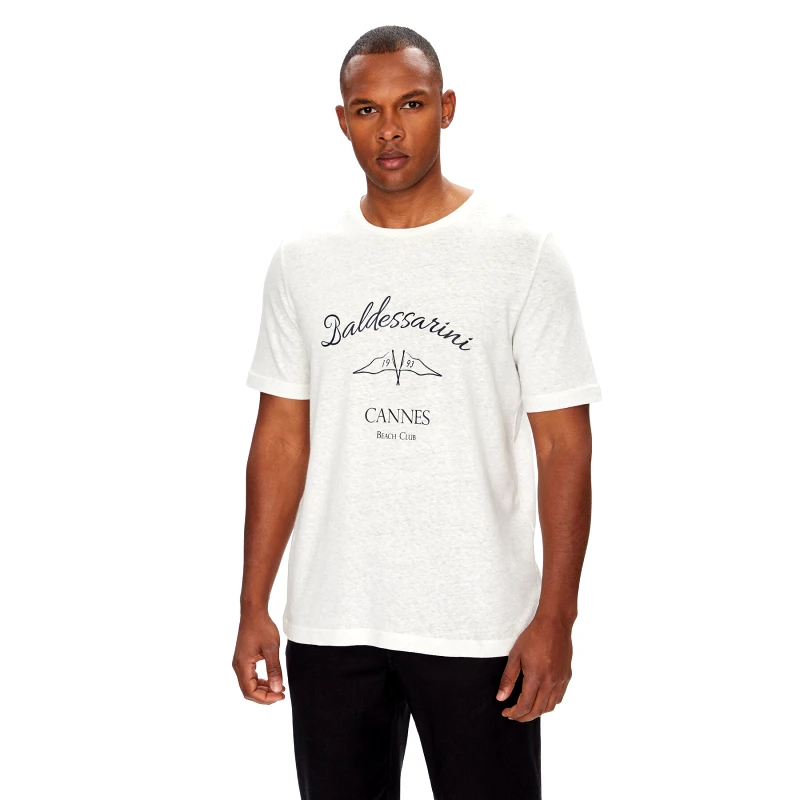 Baldessarini Baldessarini T-Shirt B4 20084.5283 Λευκό Regular Fit
