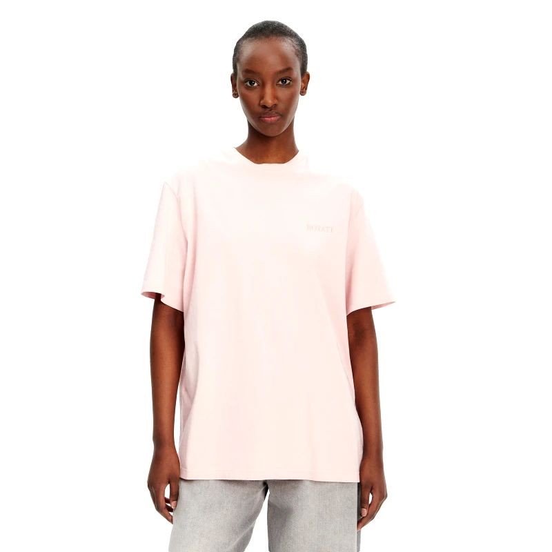 ROTATE T-Shirt 1124451011 Ροζ Oversize φωτογραφία