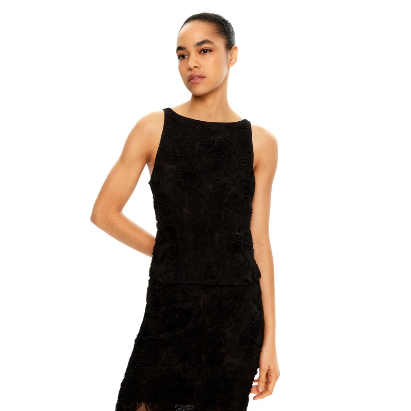 ROTATE ROTATE Τοπ 113614 Μαύρο Regular Fit