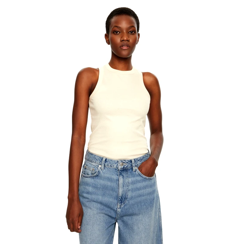 IVY OAK IVY OAK Τοπ Klara IO1100X2350 Μπεζ Slim Fit