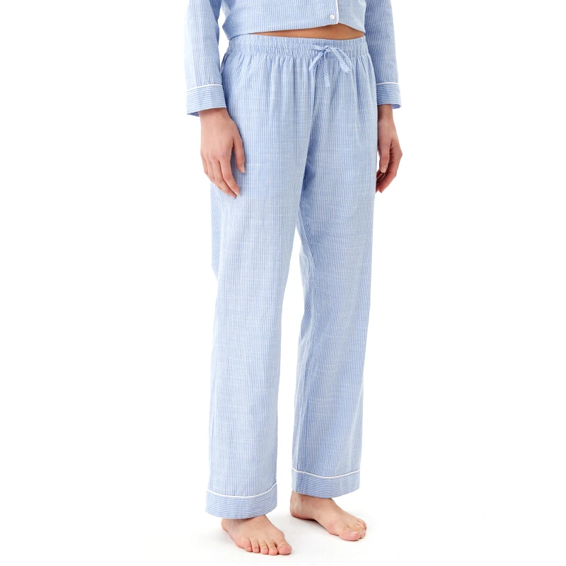 Hunkemöller Hunkemöller Παντελόνι πιτζάμας 301492 Γαλάζιο Regular Fit