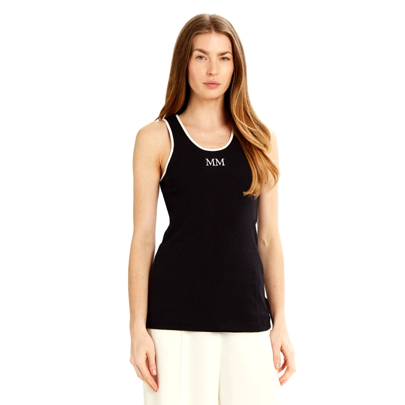 Max Mara Leisure Max Mara Leisure Τοπ Sax 2516941027 Σκούρο μπλε Slim Fit