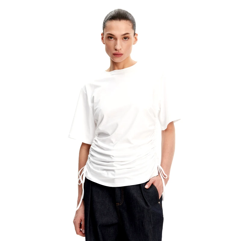 French Connection French Connection T-Shirt 76YAF Λευκό Regular Fit
