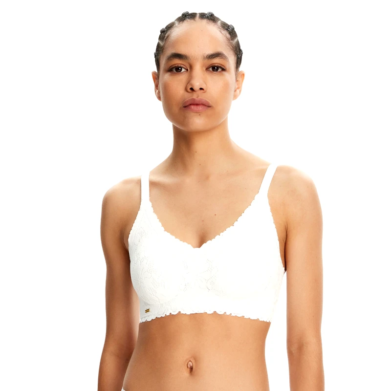 Selmark Selmark Σουτιέν τοπ 10910 Εκρού