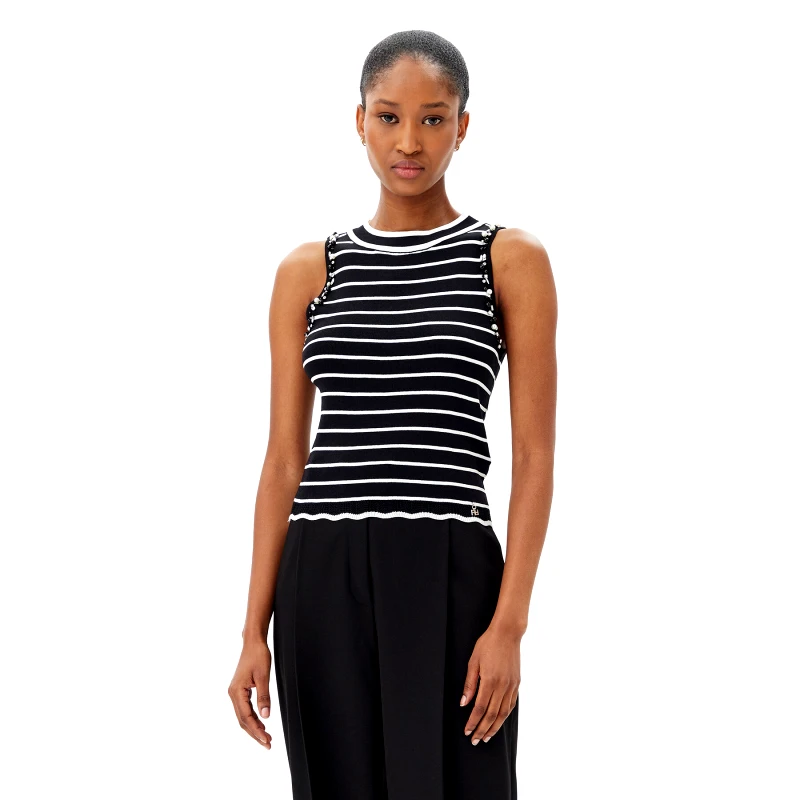 Artigli Artigli Τοπ ACMA001916 034 Μαύρο Regular Fit