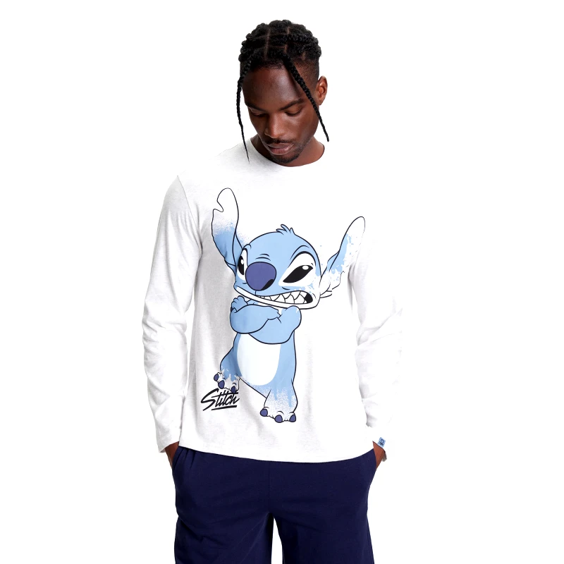 United Colors Of Benetton United Colors Of Benetton Μπλούζα πιτζάμας 3VR54M01X Γκρι Regular Fit