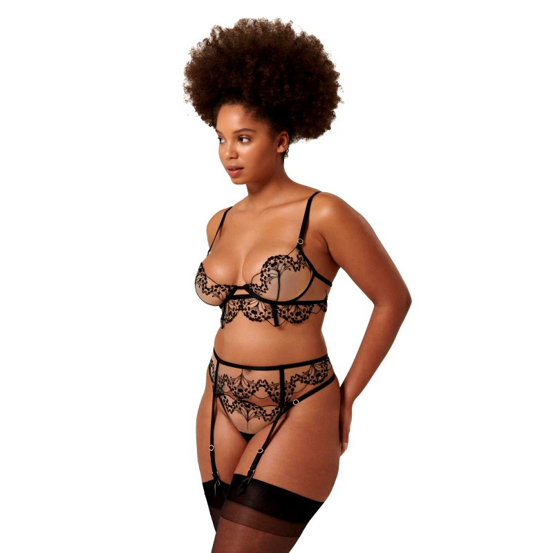 Bluebella Bluebella Σουτιέν με μπανέλα Marisa Eco 42187 Μαύρο