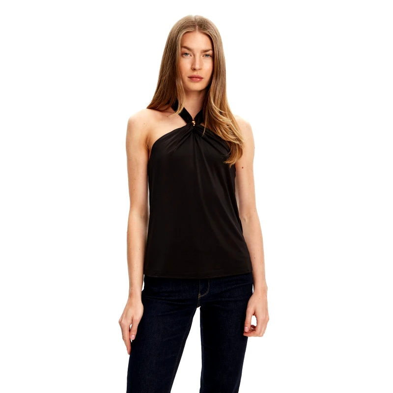 Marciano Guess Marciano Guess Τοπ 5YGP04 6259A Μαύρο Slim Fit