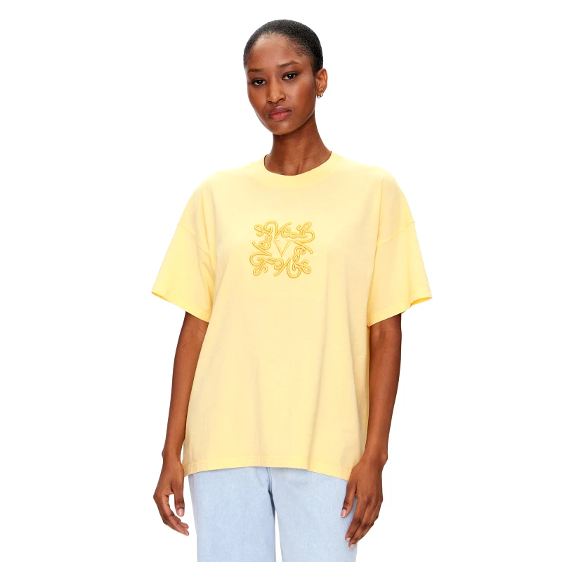ViCOLO ViCOLO T-Shirt RD0119 Κίτρινο Regular Fit