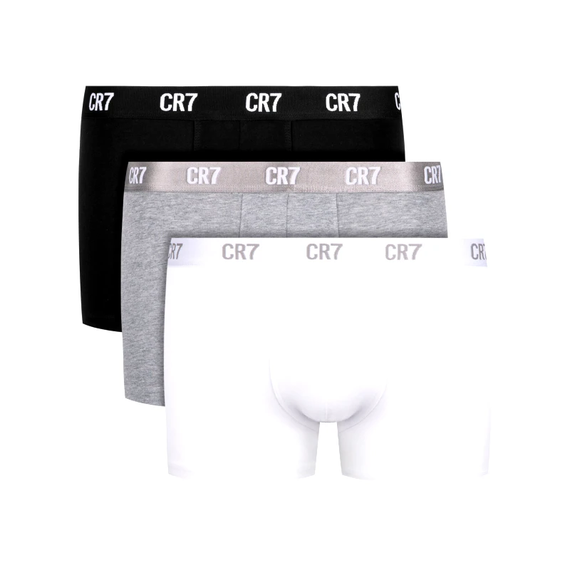 Cristiano Ronaldo CR7 Cristiano Ronaldo CR7 Σετ μποξεράκια Basic Trunk 3Pack 8100-49-633 Έγχρωμο