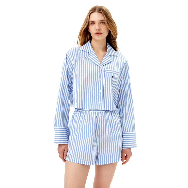 Polo Ralph Lauren Polo Ralph Lauren Πιτζάμα 4P8010 Μπλε Relaxed Fit